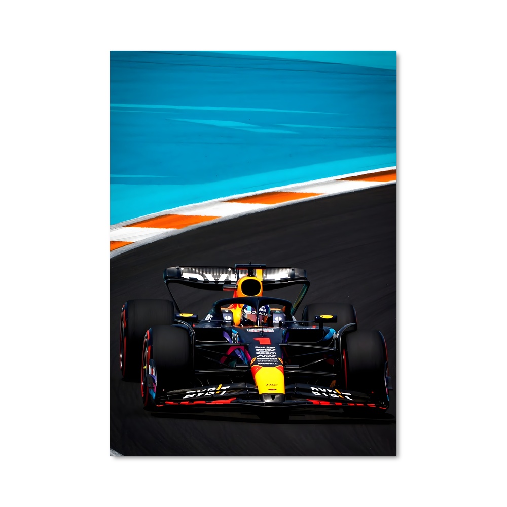 Poster Red Bull Course Allure raffinée